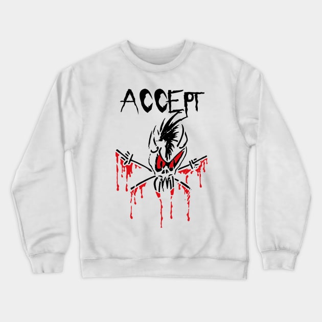 headbang accept Crewneck Sweatshirt by potato cast